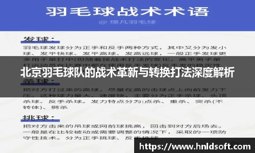 北京羽毛球队的战术革新与转换打法深度解析